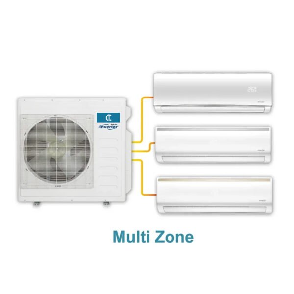 Z-MAX Series multi zone heat pump inverter split air conditioner