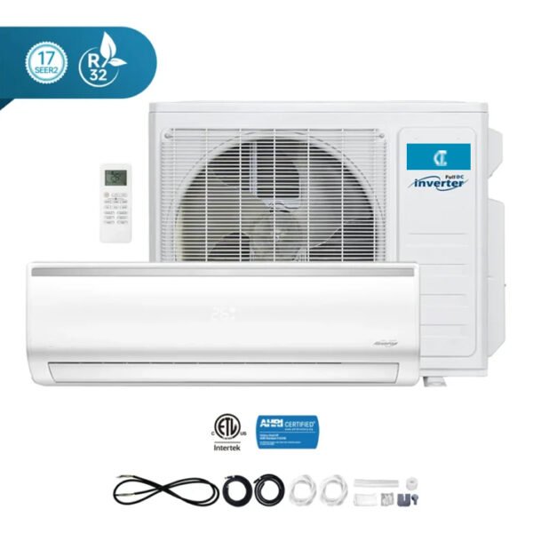 60Hz 17 SEER2 R32 cooling only & heat pump inverter split air conditioner