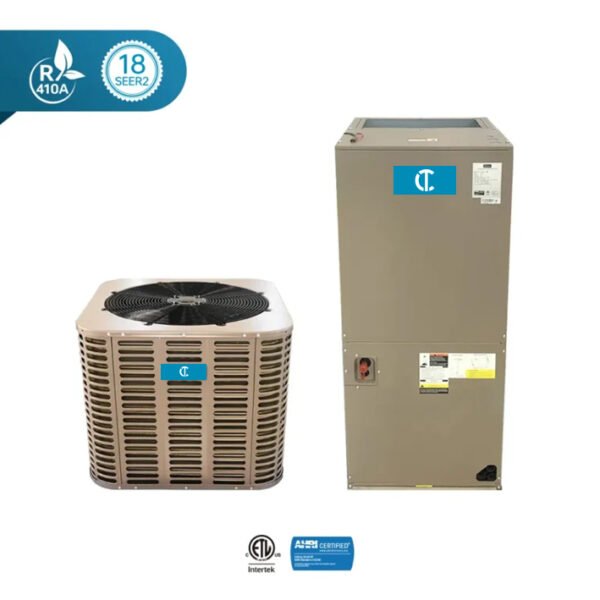 Inverter Heat Pump Condensing Unit Air Handler System
