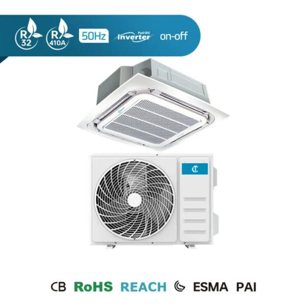 50Hz inverter/on-off cooling only/heat pump R32/R410A Light Commercial Air Conditioner