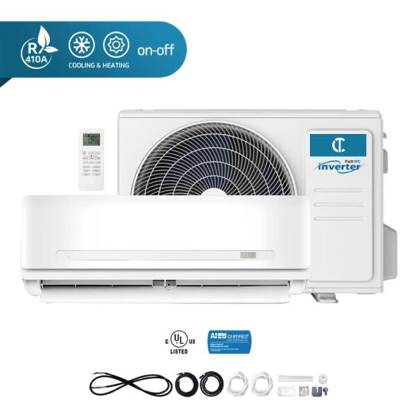 T1 50Hz heat pump on-off high energy efficiency split air conditioner