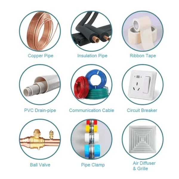Installation Kits For VRF Air Conditioning